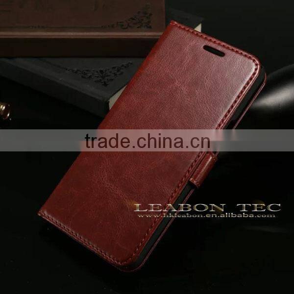 good quality wallet flip leather case for samsung note 5, mobile phone case alibaba china