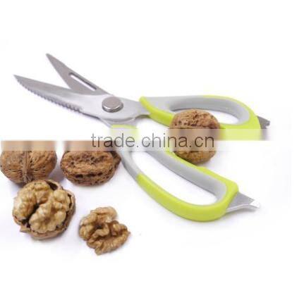 stainless steel kitchen Scissors with sheath and with magnet