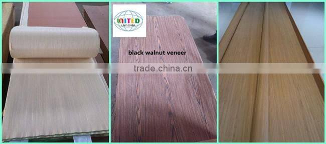 decorative white wood veneer