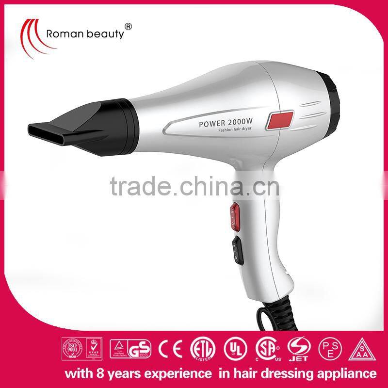 Professional travel ionic plugged inn heat master series dryer