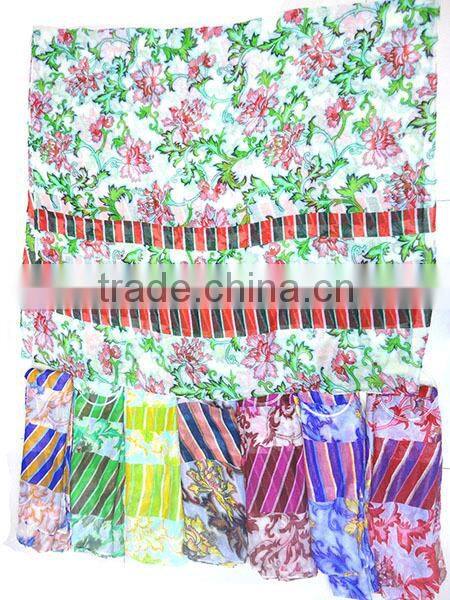 Factory Direct Custom Digital Printed Pure Chinese Silk Scarf