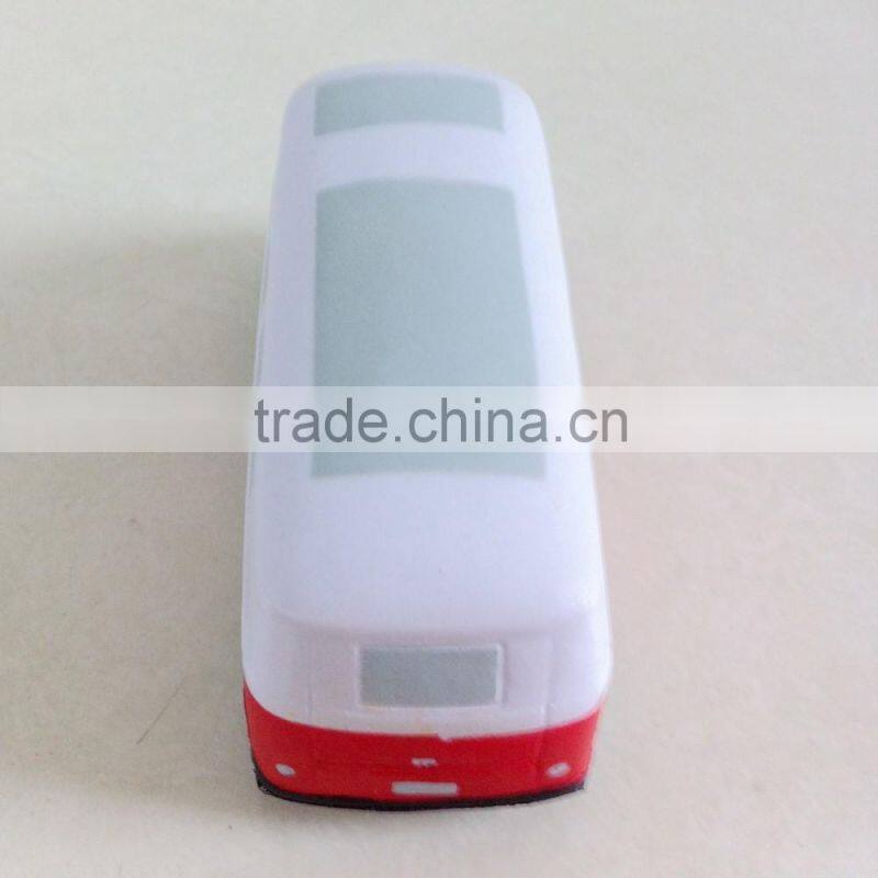 Das Auto shuttle bus pu stress promotional gifts
