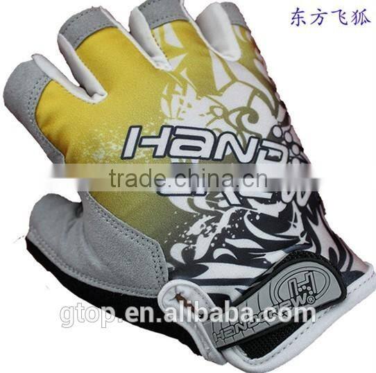 Fashion Wholesale Outdoor Cycling Bicycle Motorbike Half Finger Gloves Sports Gloves Breathable G-3