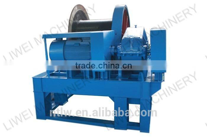 120KN electric speed regulation winch