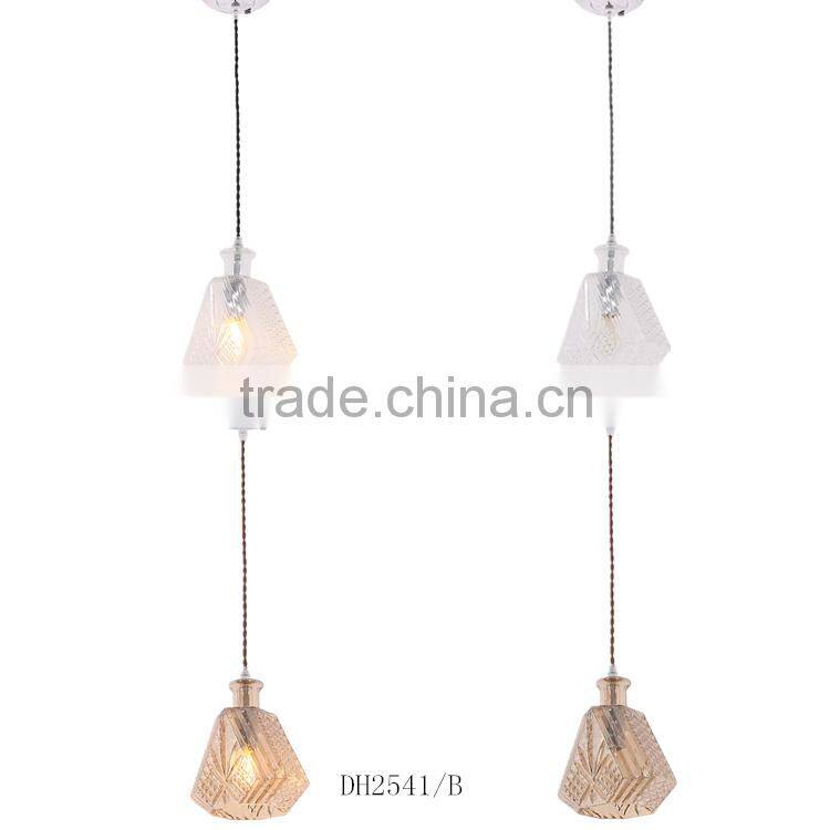 decoration light Nordic modern wine glass bottle bar counter coffee bar decorative pendant lamp light