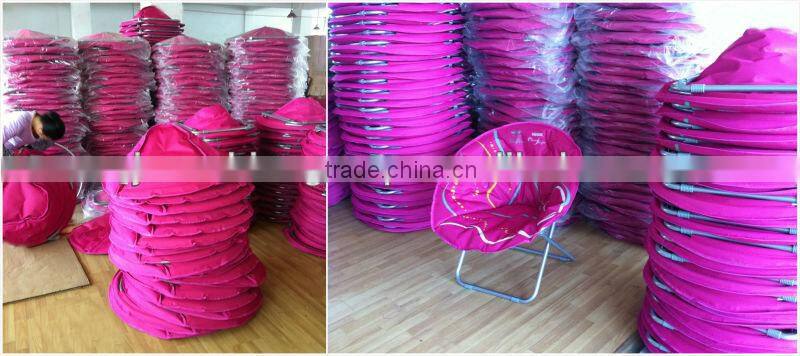 Big size folding moon chair for adult,folding camping chair wholesale