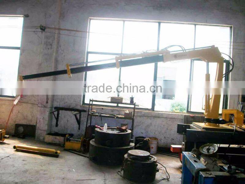 Hydraulic Pickup Truck Crane Winch with Cable