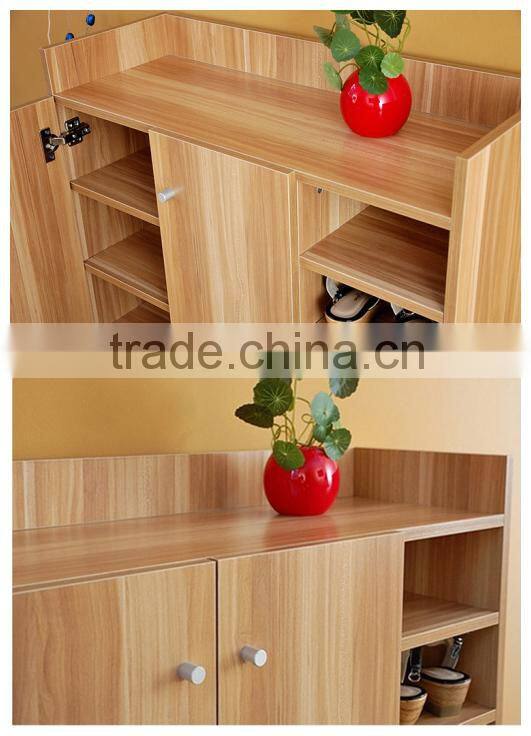 melamine laminated shoe cabinet rack for sale