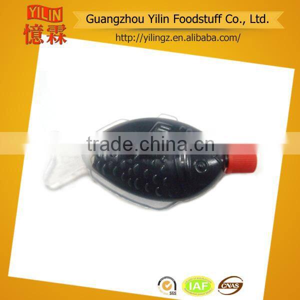 price competitive 8ml Chinese manufacturing non-GMO salted fish Soy Sauce for sushi food