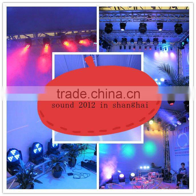 professional led 120pcs*3W RGBW led par stage lighting