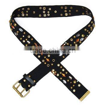 custom canvas belts