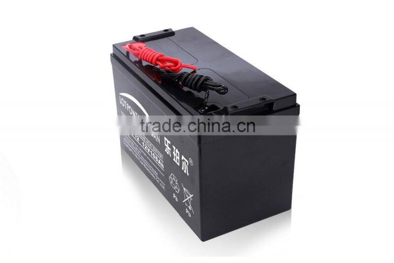 Powerful 12v 100ah Solar System Usage MF Battery