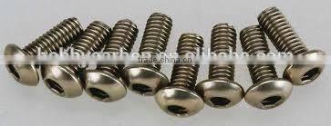 M3*8mm hot sale all size available screw button screw 200pcs/pack for air plane/compressor machine