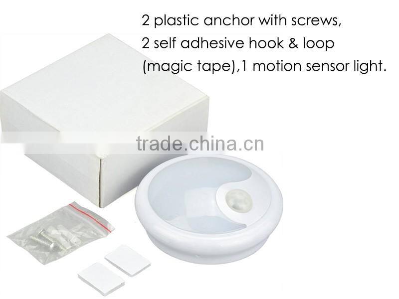 Powered By 4*AA Battery 30LM 6LED Motion Sensor LED Light