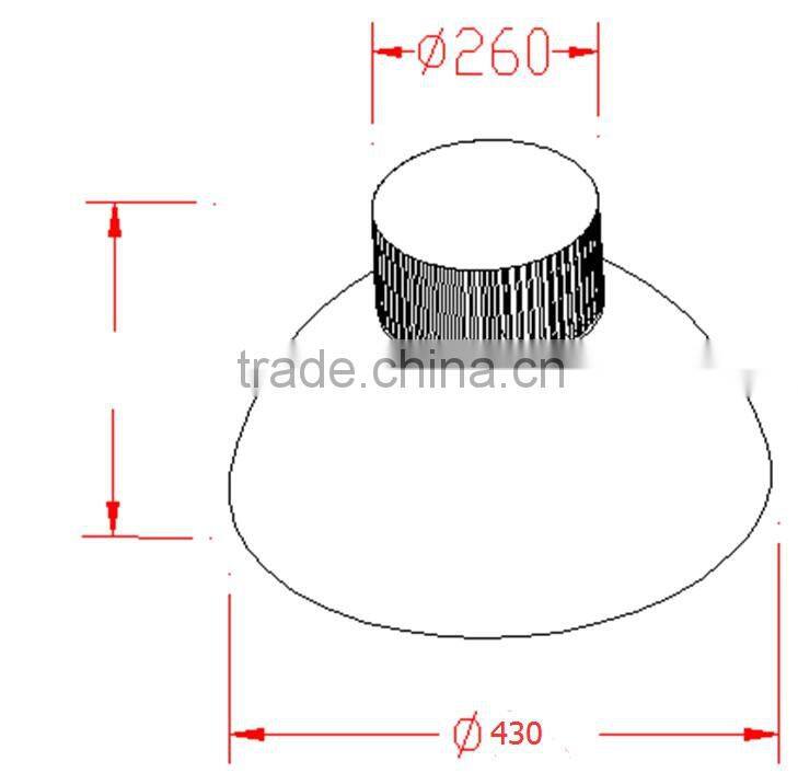 2016 high quality 80W LED Highbay led light housing flexible led light