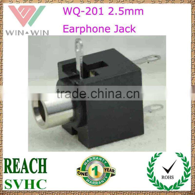 WQ-207 2.5mm DIP earphone jack