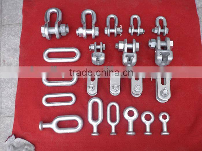 Electric Power fitting steel material QP Type ball eye/socket eye