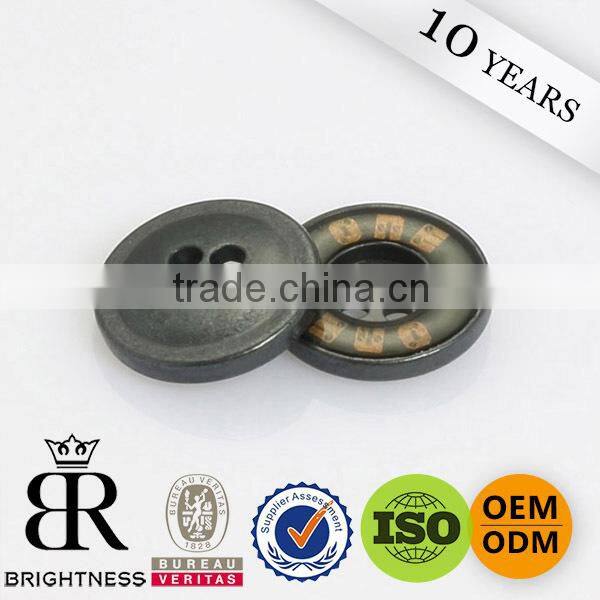 Custom metal sewing buttons large sewing buttons four holes button