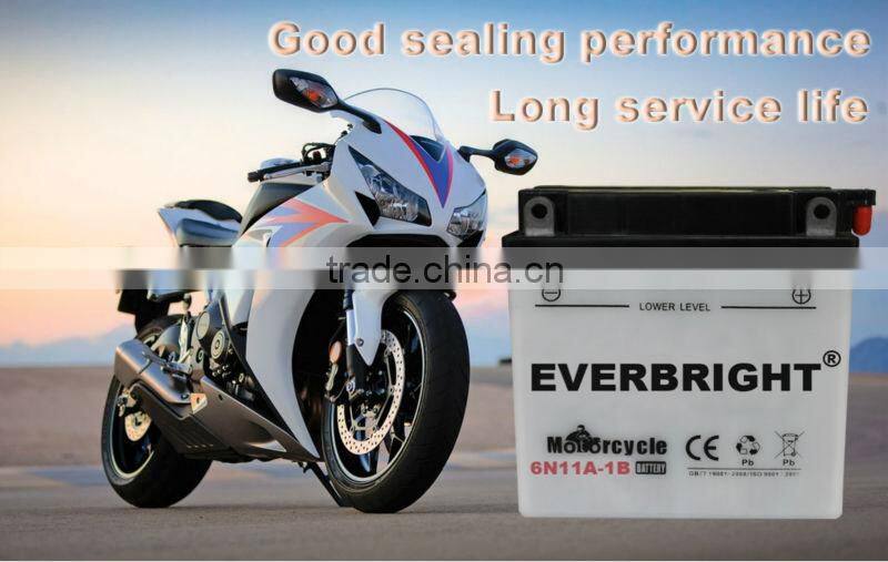 Credable Cina import and export 6v lead acid large capacity motorcycle battery agent