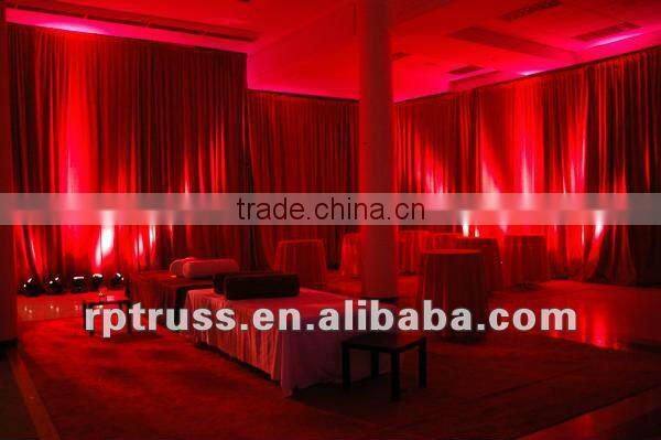 Sunflower party decorations for trade show events,backdrop pipe and drape for weddings