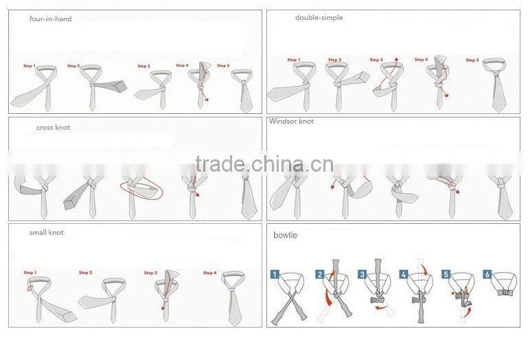 Mens polyester stripe custom cravat necktie