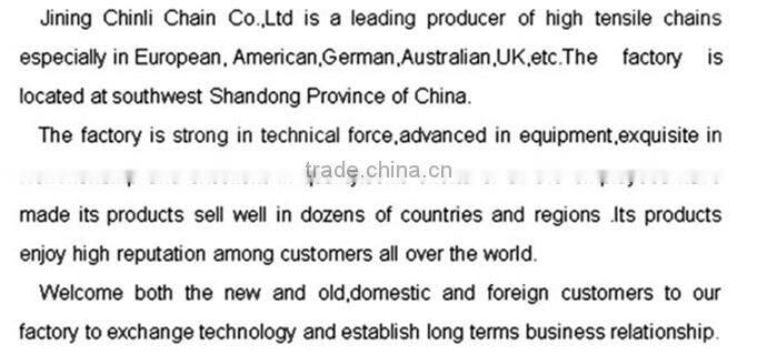 NACM90 Standrd Alloy Chain With Clevis Grab Hook, High Test USA Standard Chain with Hooks