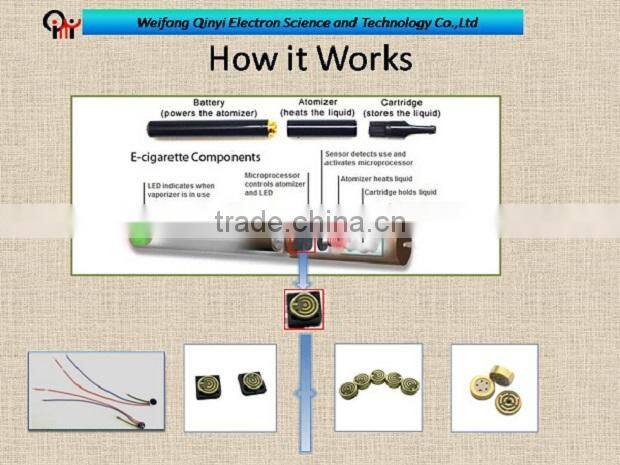 E-cigarette Capacitive Micro air pressure sensor