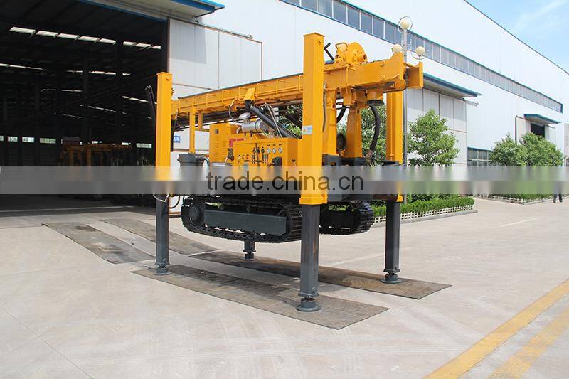 Crawler Mechanical Top Head Hydraulic Feeding DTH Drilling Rig