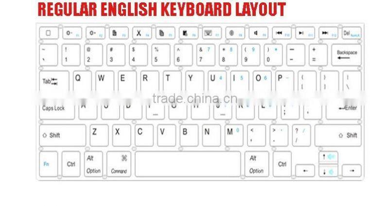 fashion style 2-in-1 Aluminum Metal Bluetooth Keyboard+Leather Case For Apple iPad Pro 12.9"