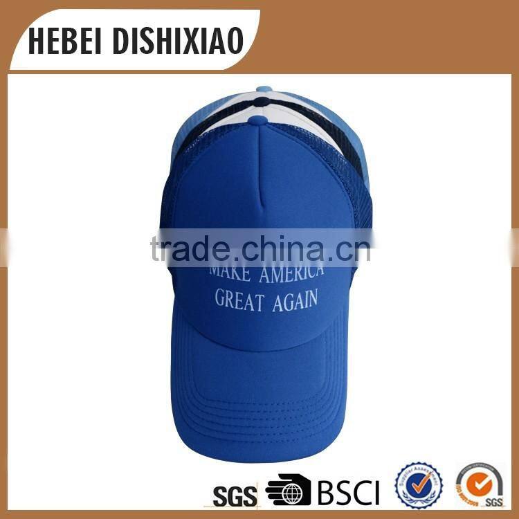 sports mesh baseball caps Printed mesh caps 5 panel mesh cap