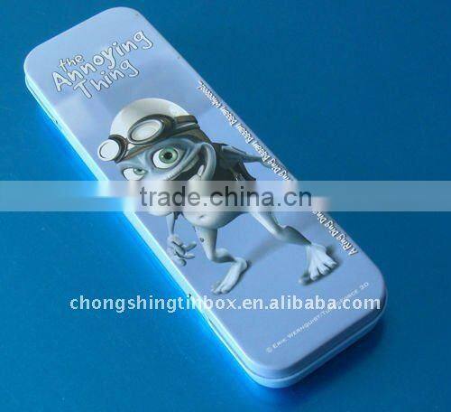 custom metal tin pencil box
