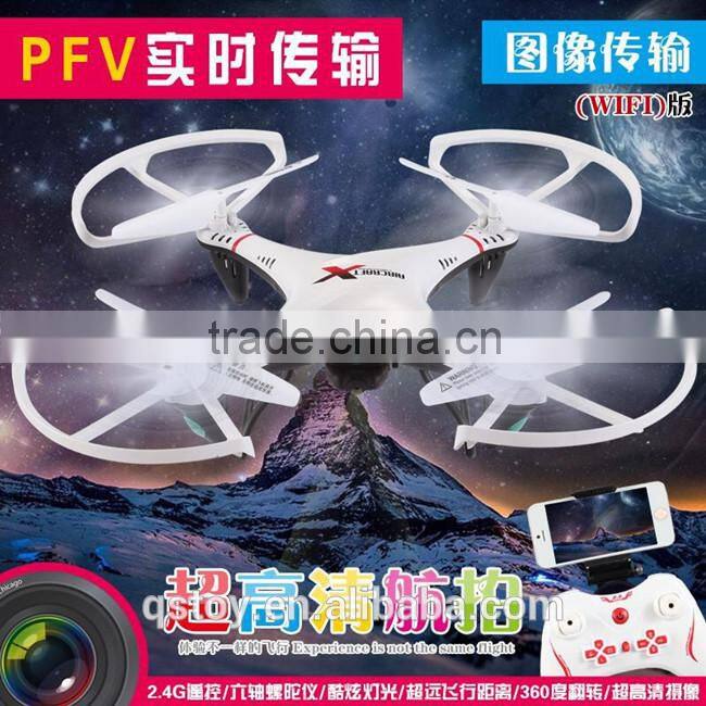 HOT SELL!L6039w 4ch gyro wifi control rc quadcopter 3d fly aircraft hd camera fpv drone fpv