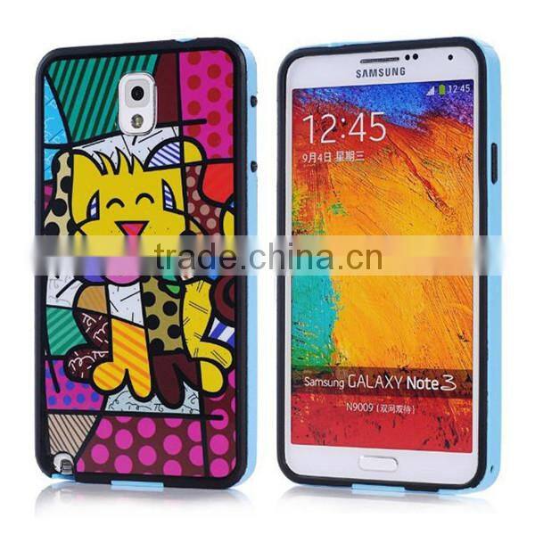 Combo pc tpu shockproof case for samsung galaxy note 3