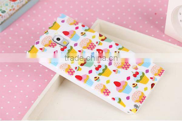 Latest hot sale mobile phone rubber case cover for samsung galaxy note 3