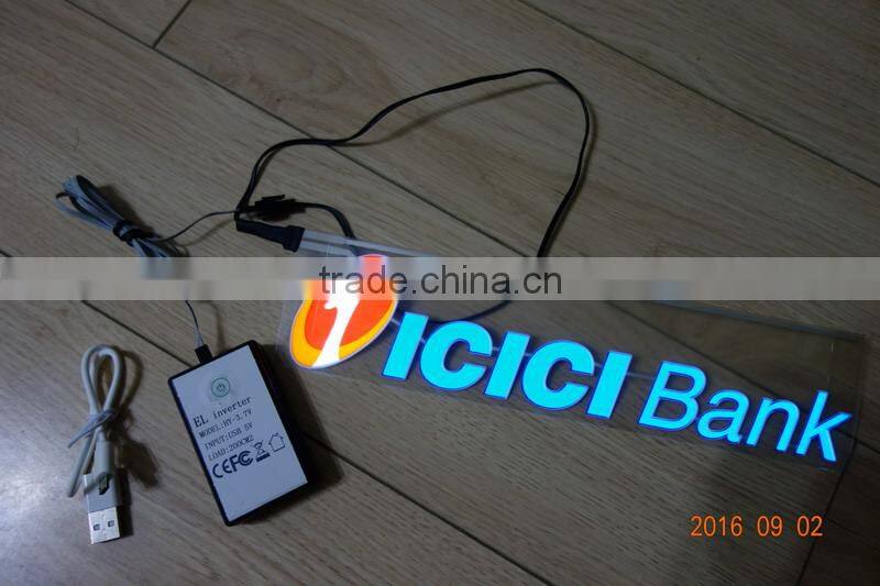 Explosion news!!!Develop production newly DC5V USB charge battery EL inverter