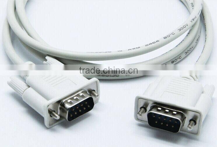 9 Pin Serial Null Modem Cable Cross male to male RS232 DB9 M-M 5m