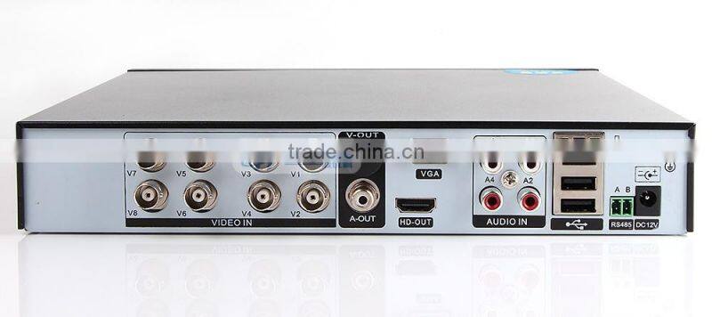 8CH CCTV DVR System 8CH 2MP Bullet Outdoor AHD DVR System Camera kit 8 Channel H.264 Waterproof IR CCTV Kit