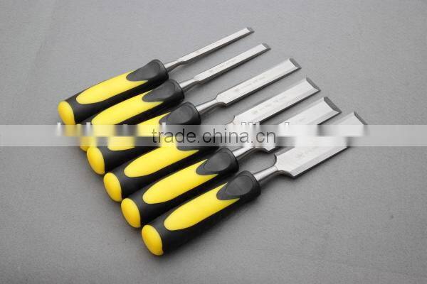 chisel Butt chisel wood chisel with two color plastic handle