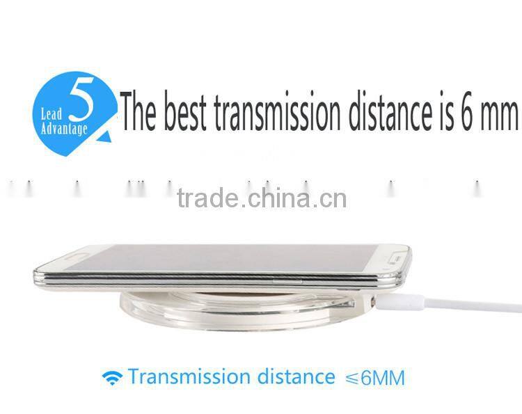 LCD TFT qi wireless charger for iphone power bank for samsung galaxy s3 mini i8190