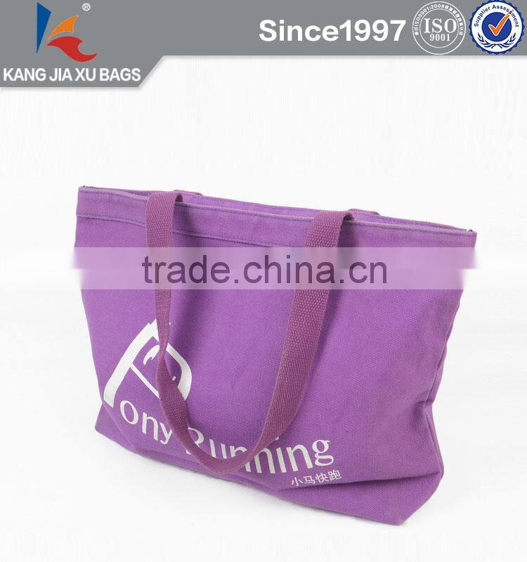 Luxury Full Color Print Canvas Beach Bag Durable and Waterproof