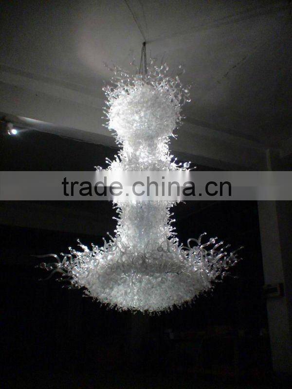 buliding decoration Chandelier xo-20688 and elegant Chandelier and unique design glass art