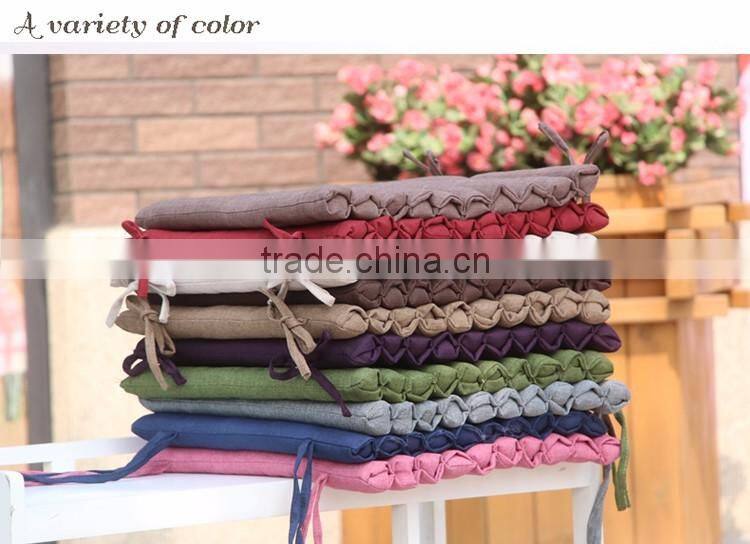 Cheap Folding Seat Cushion Dining Chair Cushion Pad With Ties