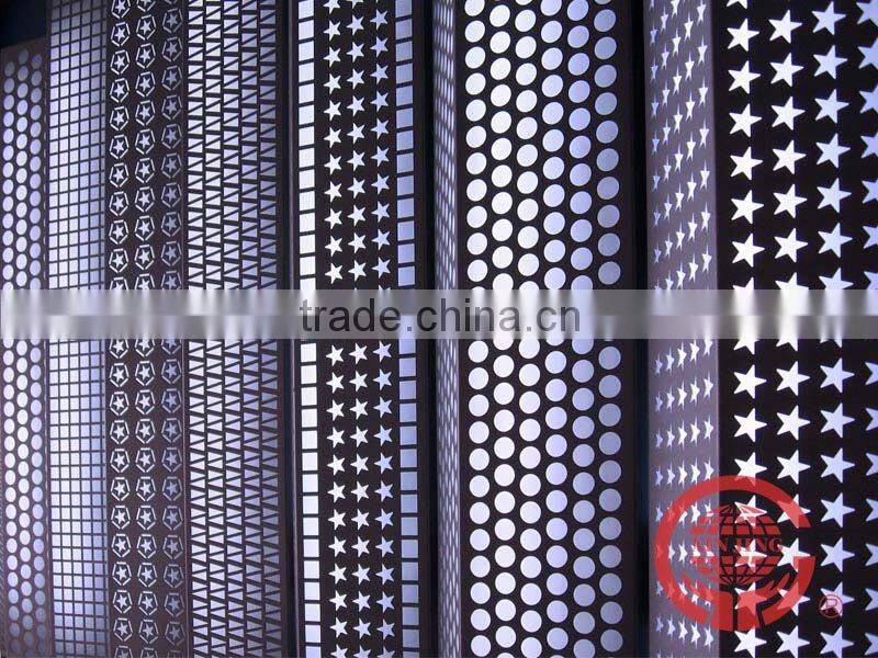 Decorative aluminum wall cladding material