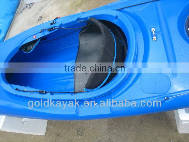 LLDPE one person sit in fishing kayak