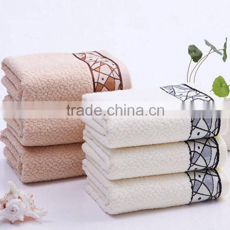 wholesale 100% cotton jacquard towel China supplier