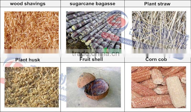 BBQ charcoal making machine manufacturer for biomass wastes charcoal bar briquette machine