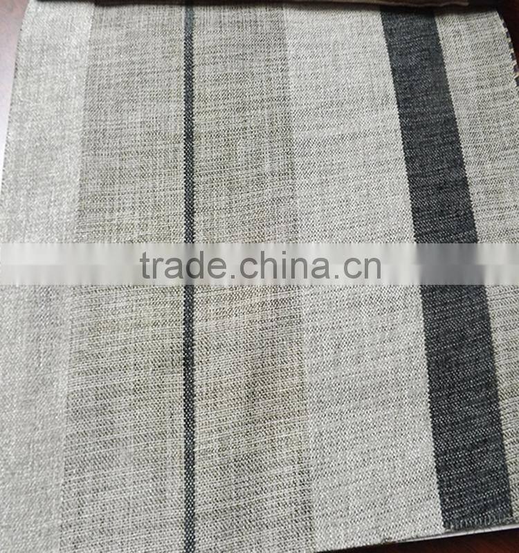 Wholesale China stripe chenille jacquard window curtain fabric