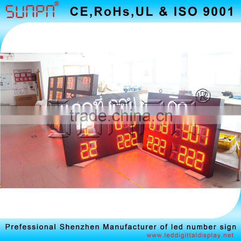 Led Number display outdoor IP65