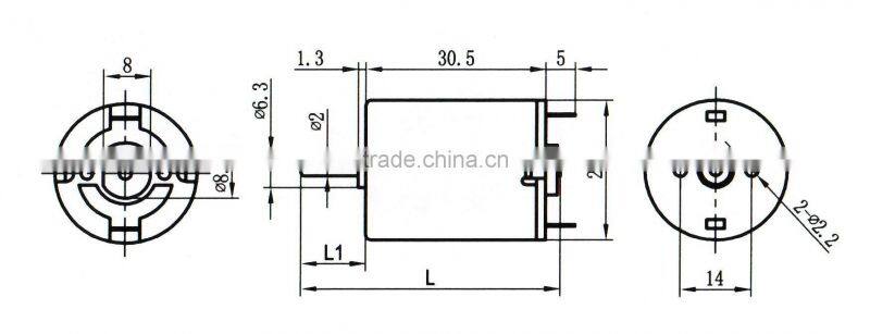 CE Certificate RS-280 12V DC Electric Motor