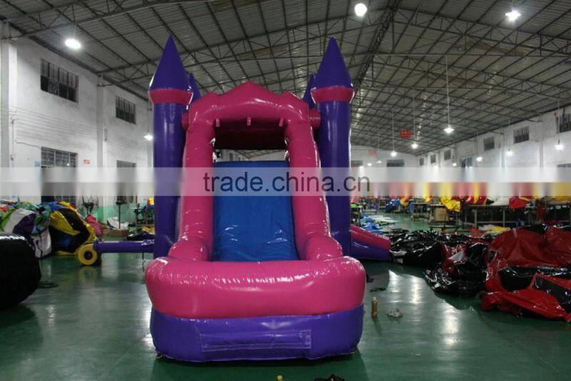 2016 selling outdoor kid's park inflatable combo bouncer princess bounce house